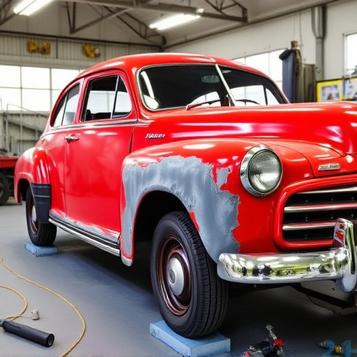 vehicle restoration process