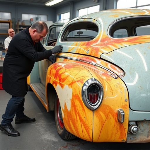 vehicle restoration process