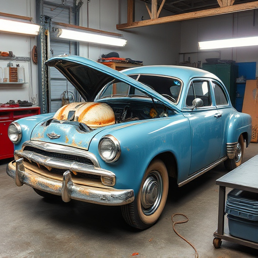 vehicle restoration process