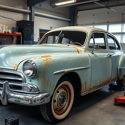 vehicle restoration process