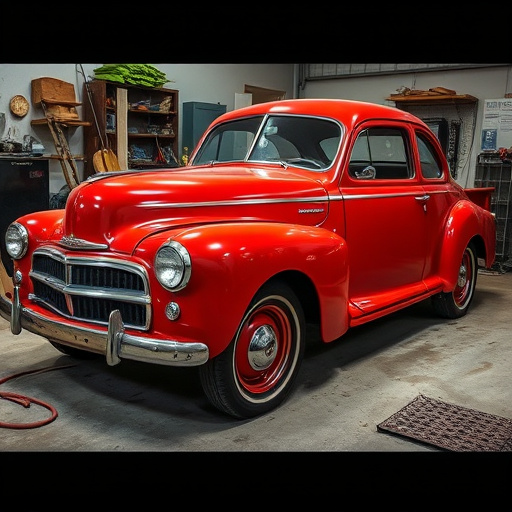 vehicle restoration process