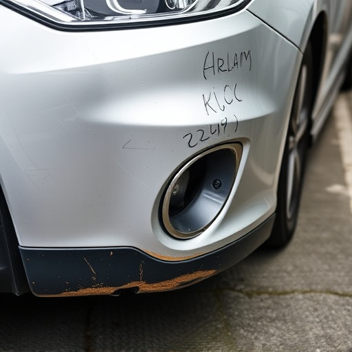 car bumper repair
