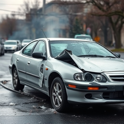 car crash damage