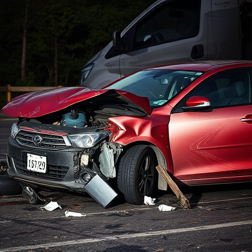 car crash damage