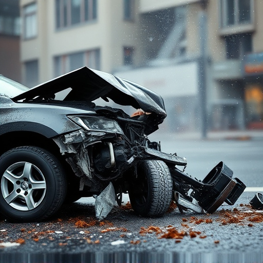 car crash damage