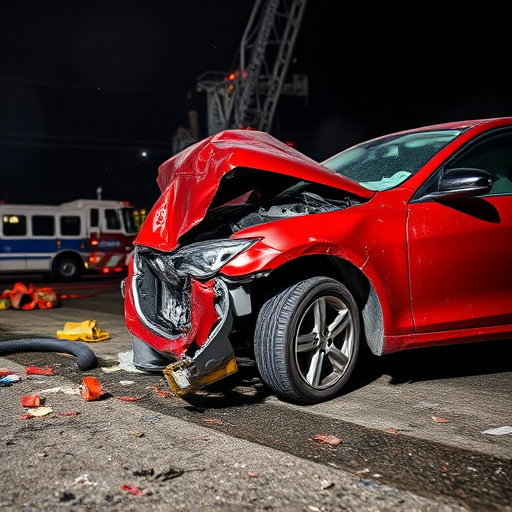 car crash damage