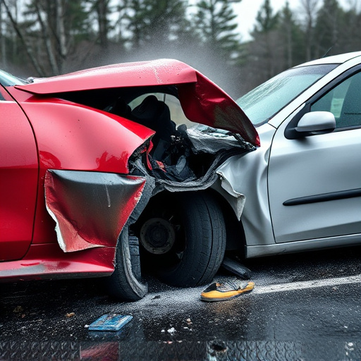 car crash damage