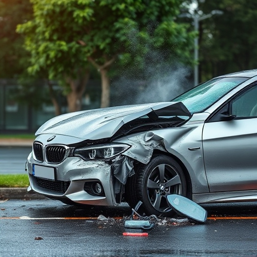 car crash damage