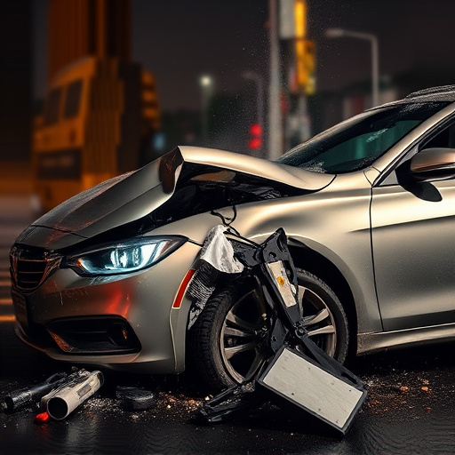 car crash damage