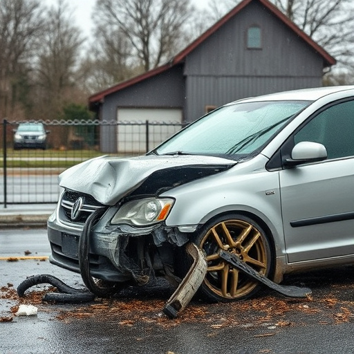 car crash damage