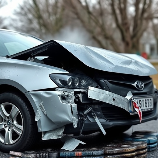 car crash damage