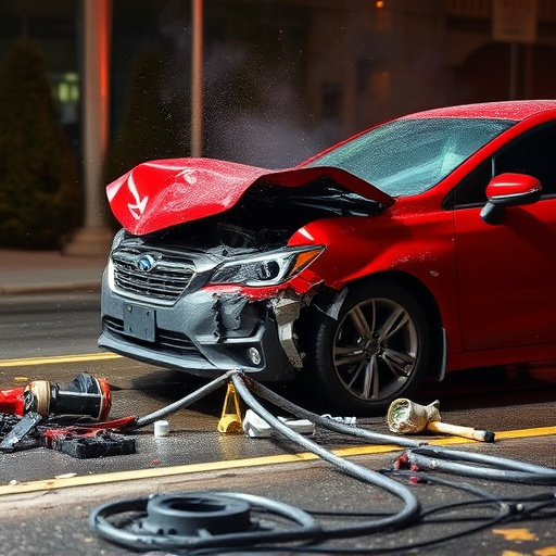 car crash damage