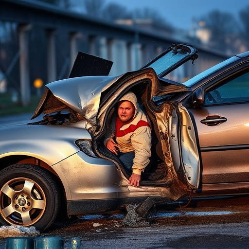 car crash damage