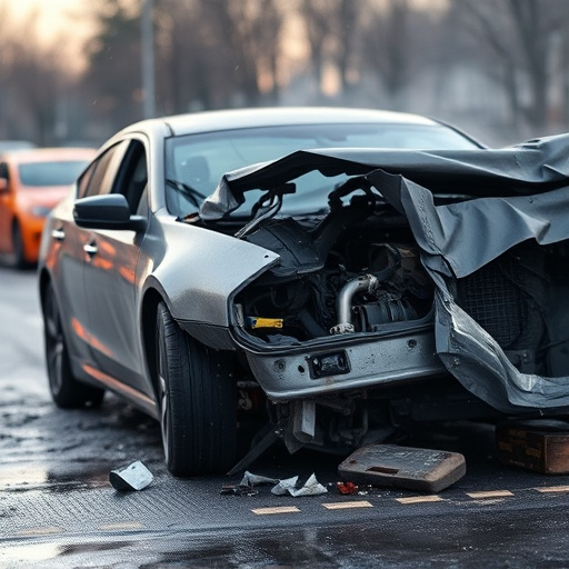 car crash damage