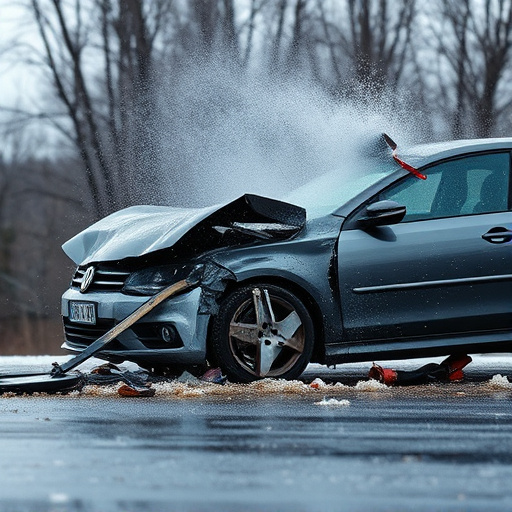 car crash damage