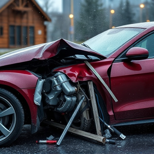 car crash damage