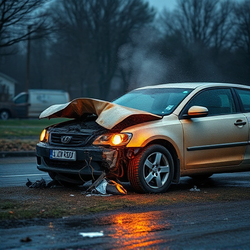 car crash damage