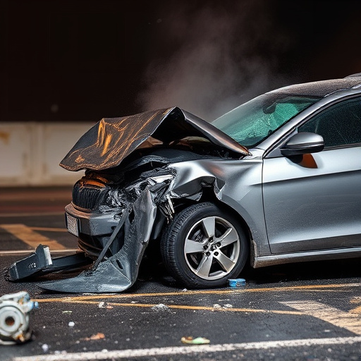 car crash damage