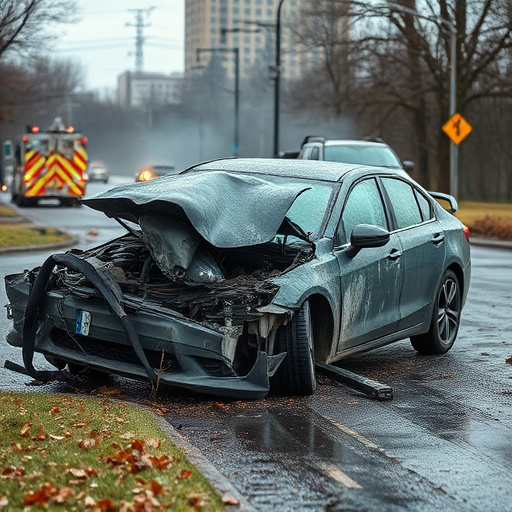 car crash damage