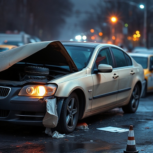 car crash damage
