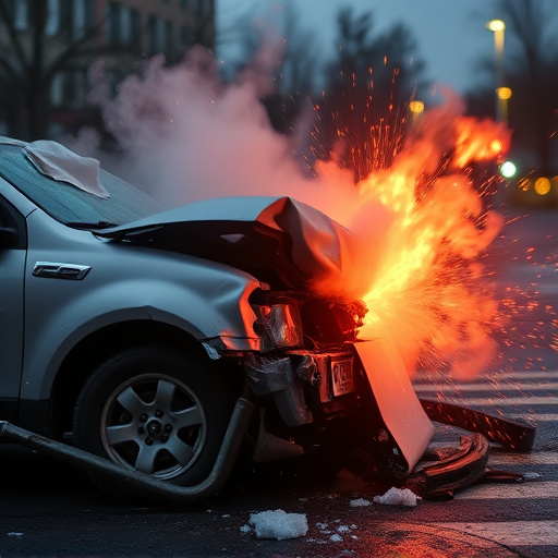 car crash damage