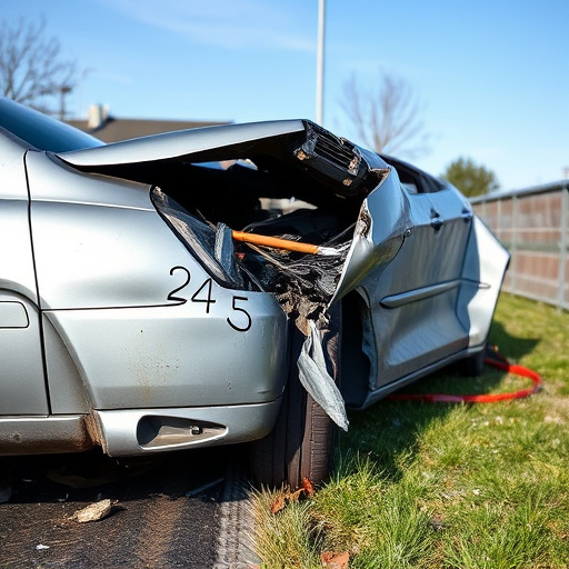 car crash damage