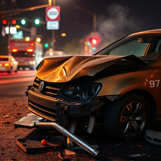 car crash damage