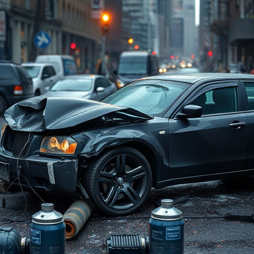 car crash damage