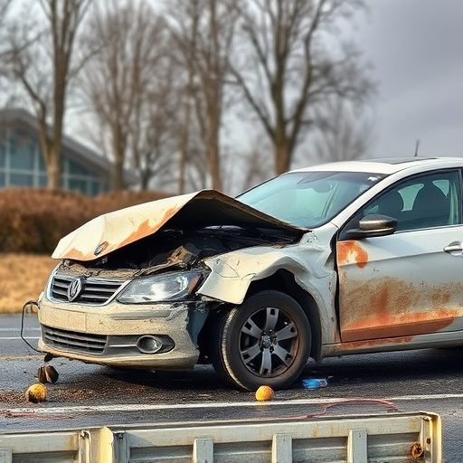 car crash damage