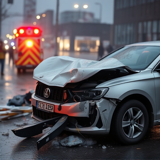 car crash damage