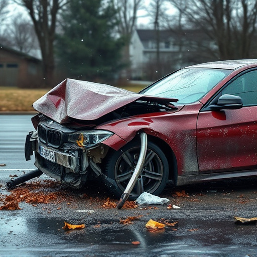 car crash damage