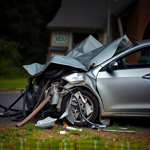 car crash damage