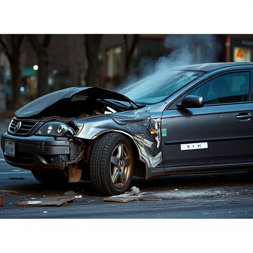 car crash damage