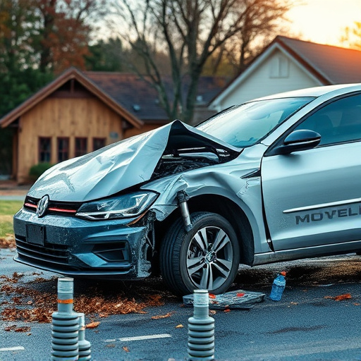 car crash damage