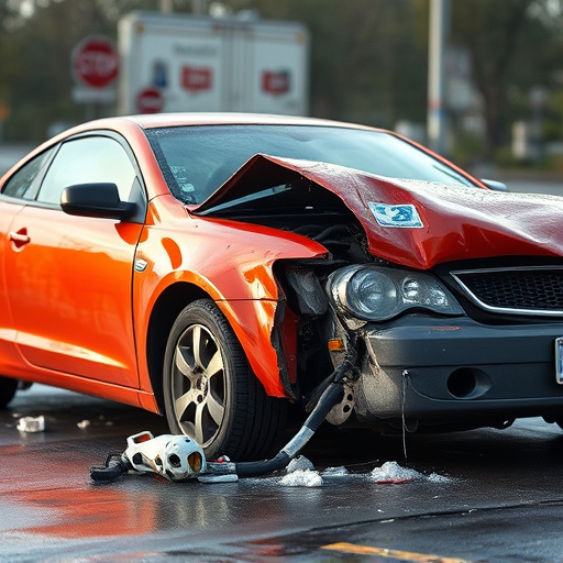 car crash damage