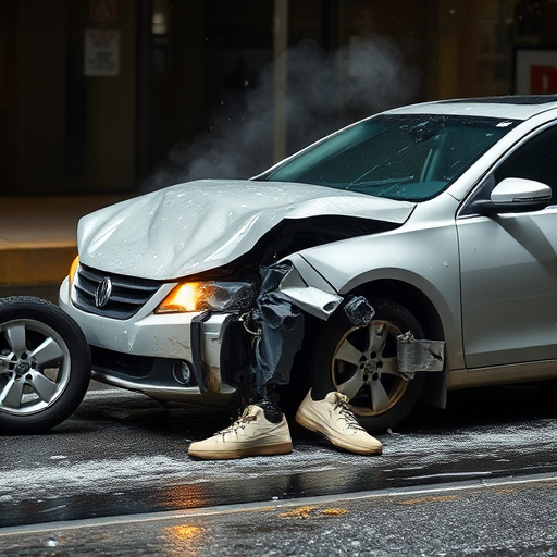 car crash damage