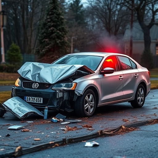 car crash damage