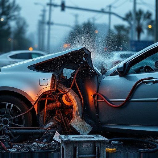 car crash damage