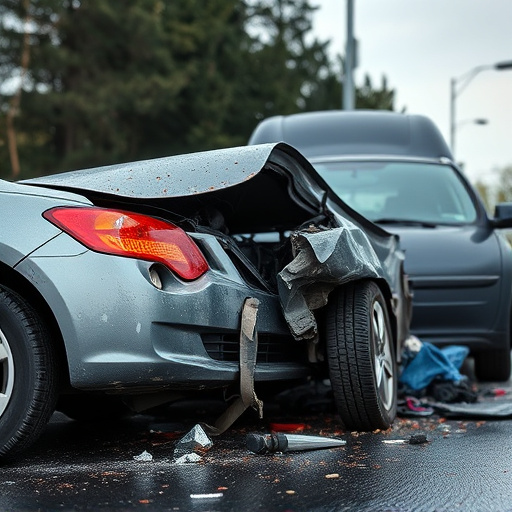 car crash damage
