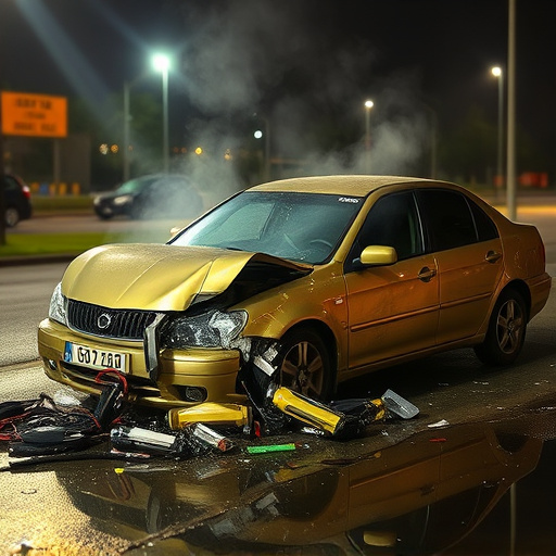 car crash damage
