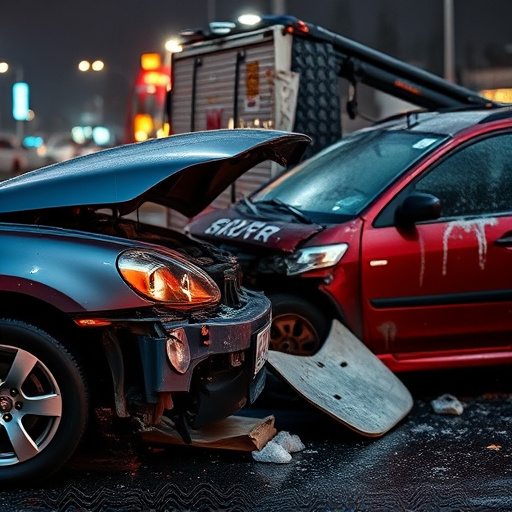 car crash damage