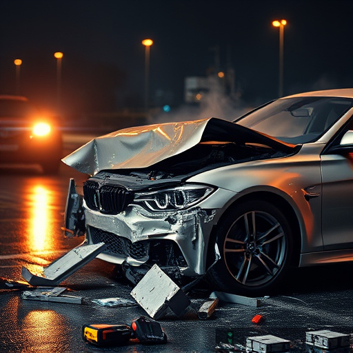 car crash damage