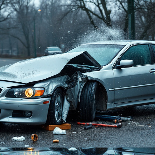 car crash damage
