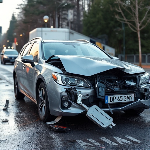 car crash damage