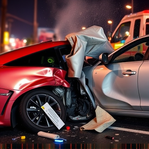 car crash damage