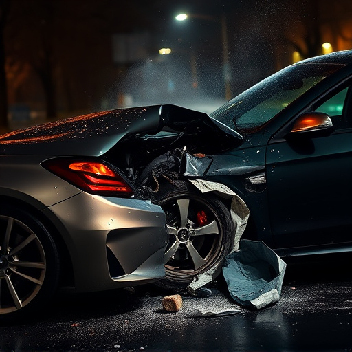 car crash damage
