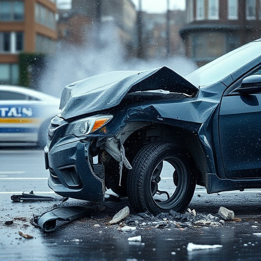 car crash damage