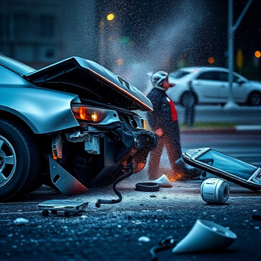 car crash damage