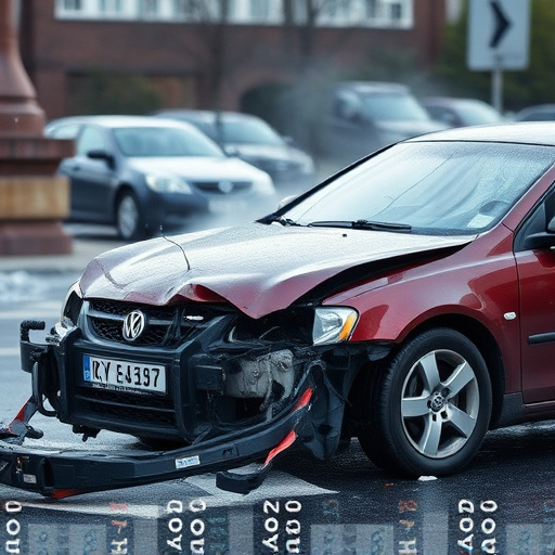 car crash damage