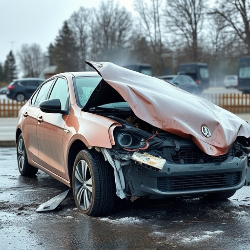 car crash damage